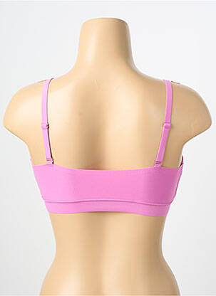 Sutien fără armatură bralete roz CHANTELLE femeie