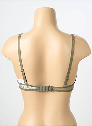 Sutien bretea multi poziție top sutien push-up verde CHANTELLE femeie