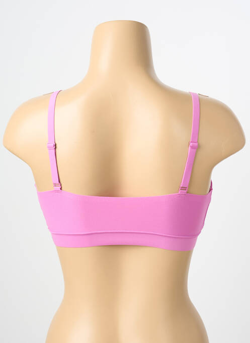 Sutien fără armatură bralete roz CHANTELLE femme