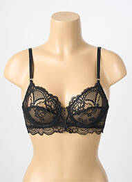 Sutien sutien balconet cu decolteu înalt sutien balconet cu decolteu înalt negru LISE CHARMEL femme