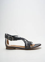 Sandale/pantofi decupați chiquet toc plat până la 3 cm negru HEINE femme