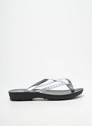 Șlapi argintiu SEKLO femeie