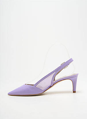 Pantofi cu toc închidere cu buclă(e) toc de 4 la 6 cm violet HEINE femeie