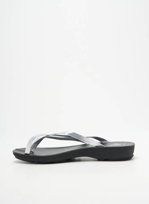 Șlapi argintiu SEKLO femeie