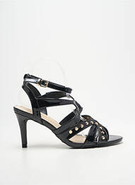 Sandale/pantofi decupați toc cui. toc de 7 la 9 cm negru HEINE femme