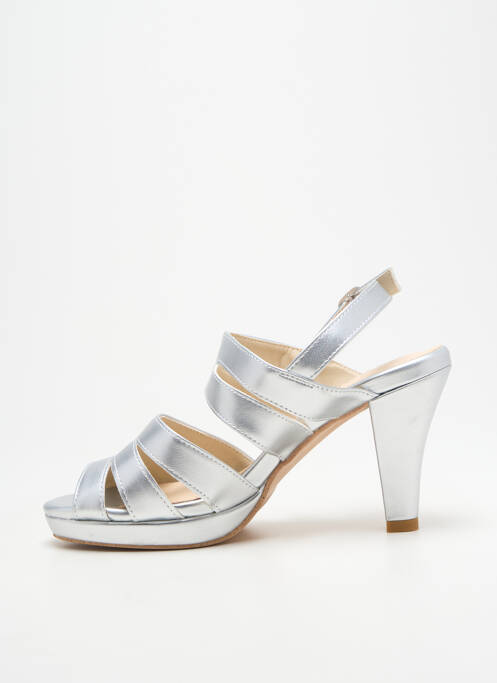 Sandale/Pantofi decupați argintiu ANDREA CONTI femeie