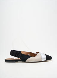 Sandale/pantofi decupați chiquet toc plat până la 3 cm negru HEINE femeie