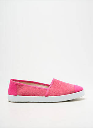 Espadrile vârf rotund toc plat până la 3 cm roz HEINE femeie