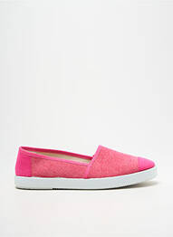 Espadrile vârf rotund toc plat până la 3 cm roz HEINE femme