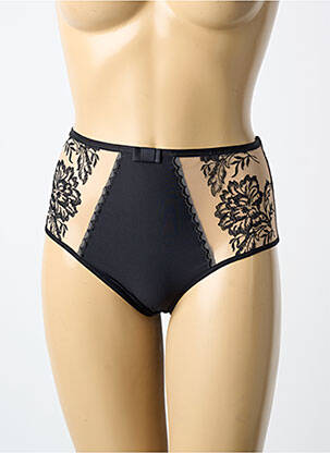 Chilot cu talie înaltă ușoară și transparentă negru SIMONE PERELE femme