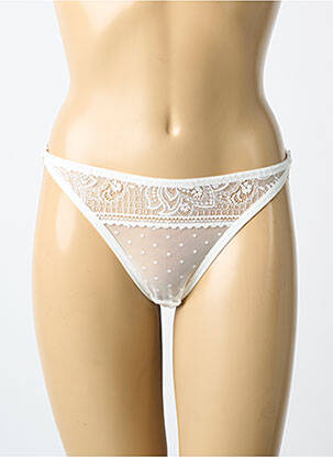 Chilot elasticitate alb LINGADORE femme