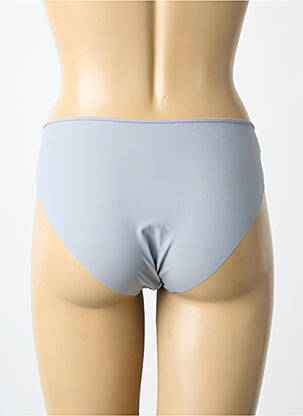 Chilot efect material satinat gri SIMONE PERELE femeie
