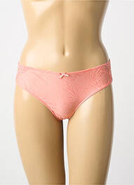 Chilot efect material satinat portocaliu LINGADORE femme