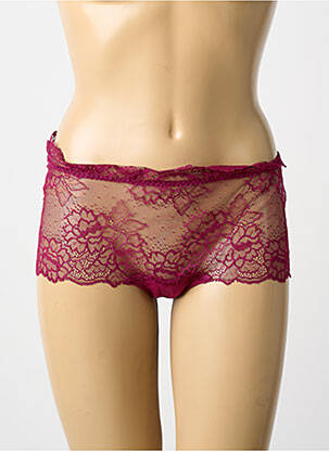 Shorty broderie dantelă de calais roz LISE CHARMEL femeie