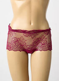 Shorty broderie dantelă de calais roz LISE CHARMEL femme