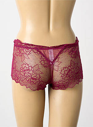 Shorty broderie dantelă de calais roz LISE CHARMEL femeie