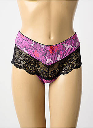 Shorty elasticitate violet AUBABE femme
