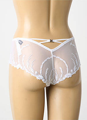 Shorty elasticitate alb LOUISA BRACQ femeie