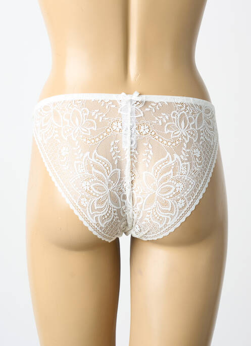 Chilot elasticitate alb LINGADORE femme