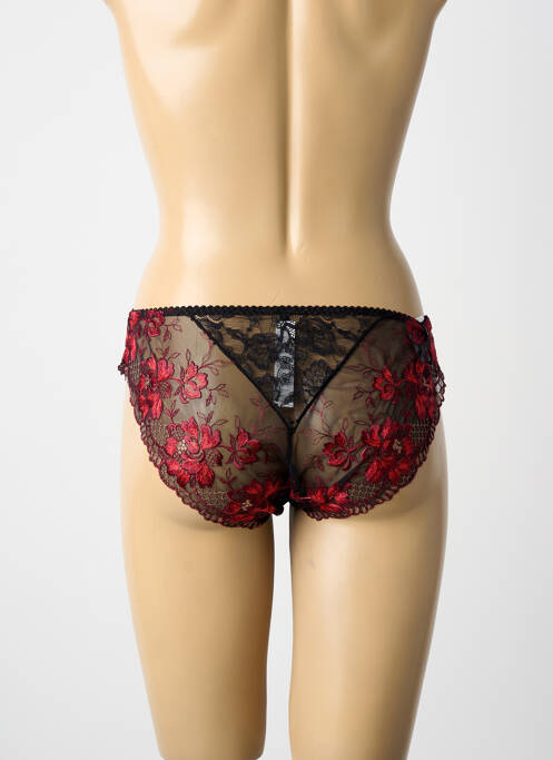 Chilot efect material satinat negru AUBADE femme