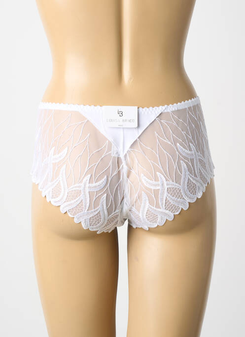 Chilot modelator broderie alb LOUISA BRACQ femme