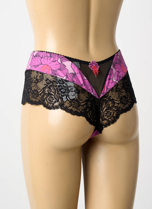 Shorty elasticitate violet AUBABE femme