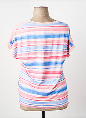 Tricou guler rotund mâneci scurte roz THOMAS RABE femeie