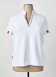 Top elasticitate mâneci scurte alb BETTY BARCLAY femme