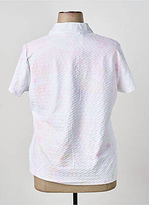 Top elasticitate mâneci scurte alb BETTY BARCLAY femeie