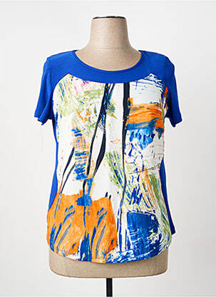 Top albastru ARONA femeie