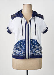Jachete casual guler rotund albastru ANANKE femme