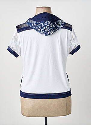 Jachete casual guler rotund albastru ANANKE femeie