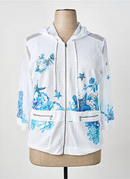 Jachete casual guler rotund alb ANANKE femme