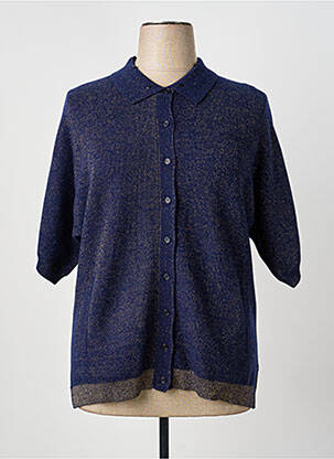 Vestă cu mâneci scurte albastru FUEGO WOMAN femeie