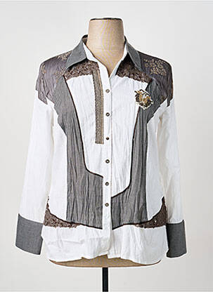 Cămașă alb PAZ TORRAS femeie