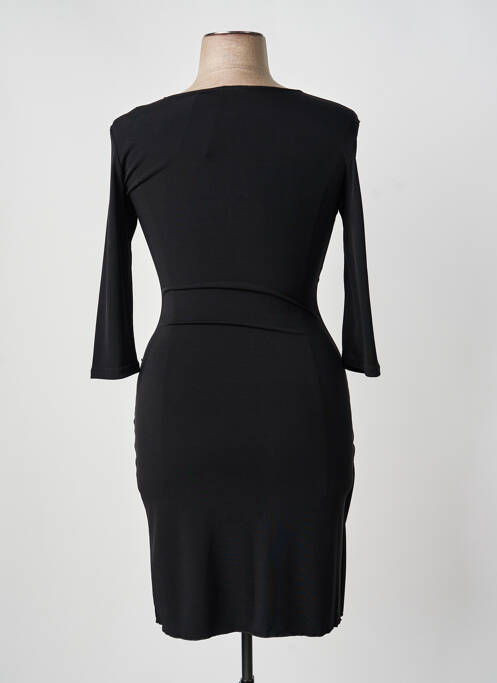 Rochie midi mâneci lungi mâneci lungi negru LONKEL femme