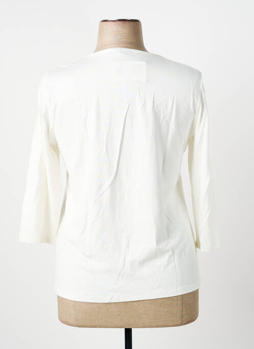 Tricou mâneci 3/4 mâneci 3/4 bej BARBARA LEBEK femme