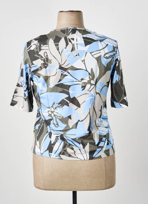 Tricou mâneci trei sferturi mâneci scurte albastru FRANK WALDER femme