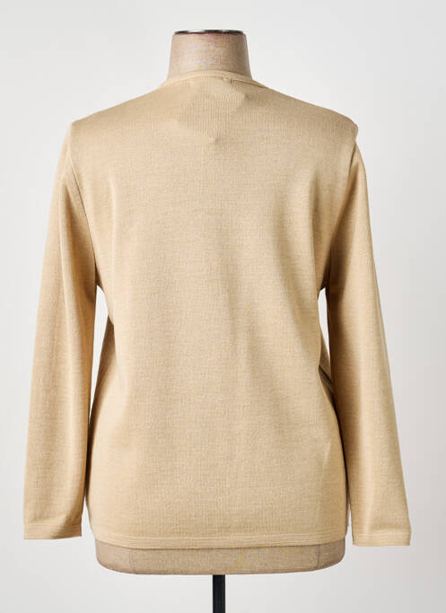 Vestă cu mâneci lungi bej I.ODENA femeie