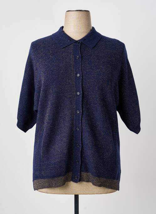 Vestă cu mâneci scurte albastru FUEGO WOMAN femeie