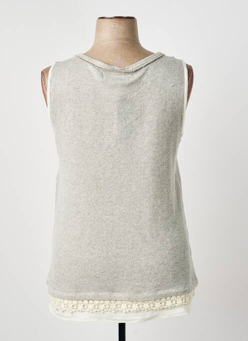 Top elasticitate fără mâneci bej PAZ TORRAS femme