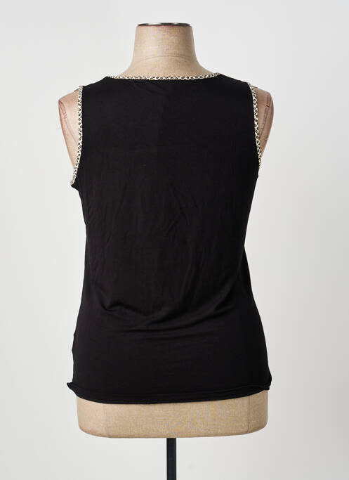 Maiou elasticitate fără mâneci negru ANANKE femme