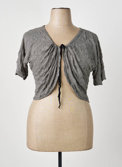 Bolero mâneci scurte negru TELMAIL femme