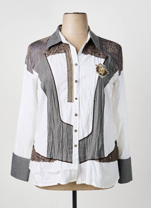 Cămașă alb PAZ TORRAS femeie