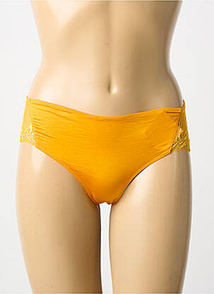 Chilot țesătură satinată galben HANRO femme