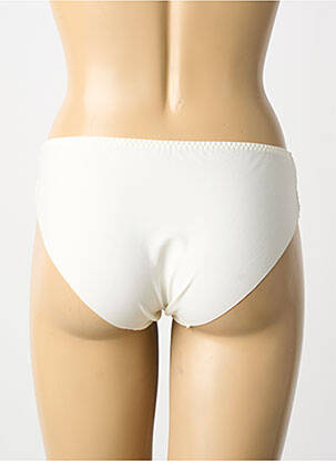 Chilot efect material satinat bej SIMONE PERELE femeie
