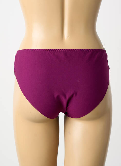 Chilot efect material satinat violet SIMONE PERELE femme