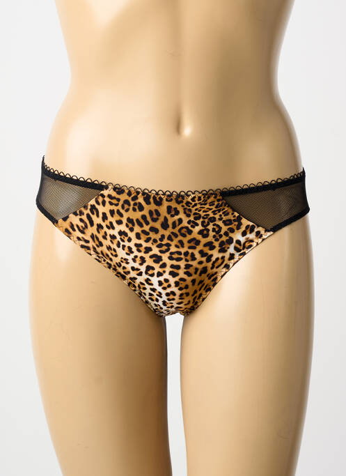 Chilot țesătură satinată bej ANTIGEL femme