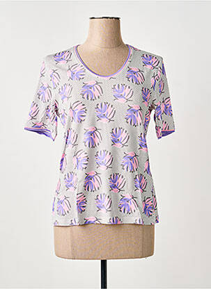 Tricou gri FRANK WALDER femeie