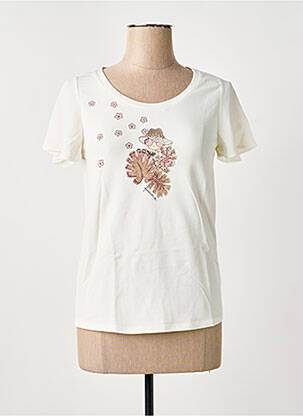 Tricou alb ANANKE femeie